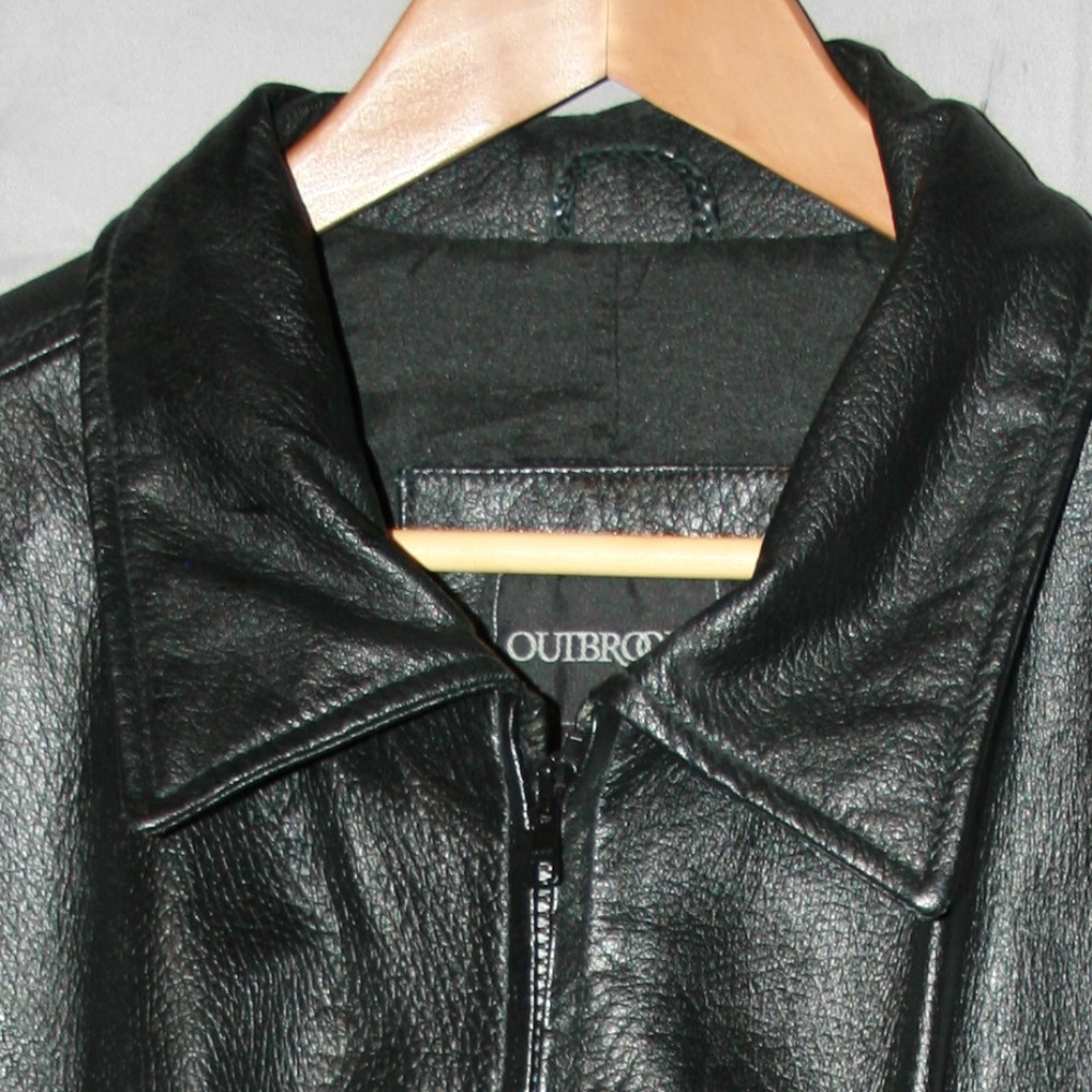 Men's Leather Coat Outbrook